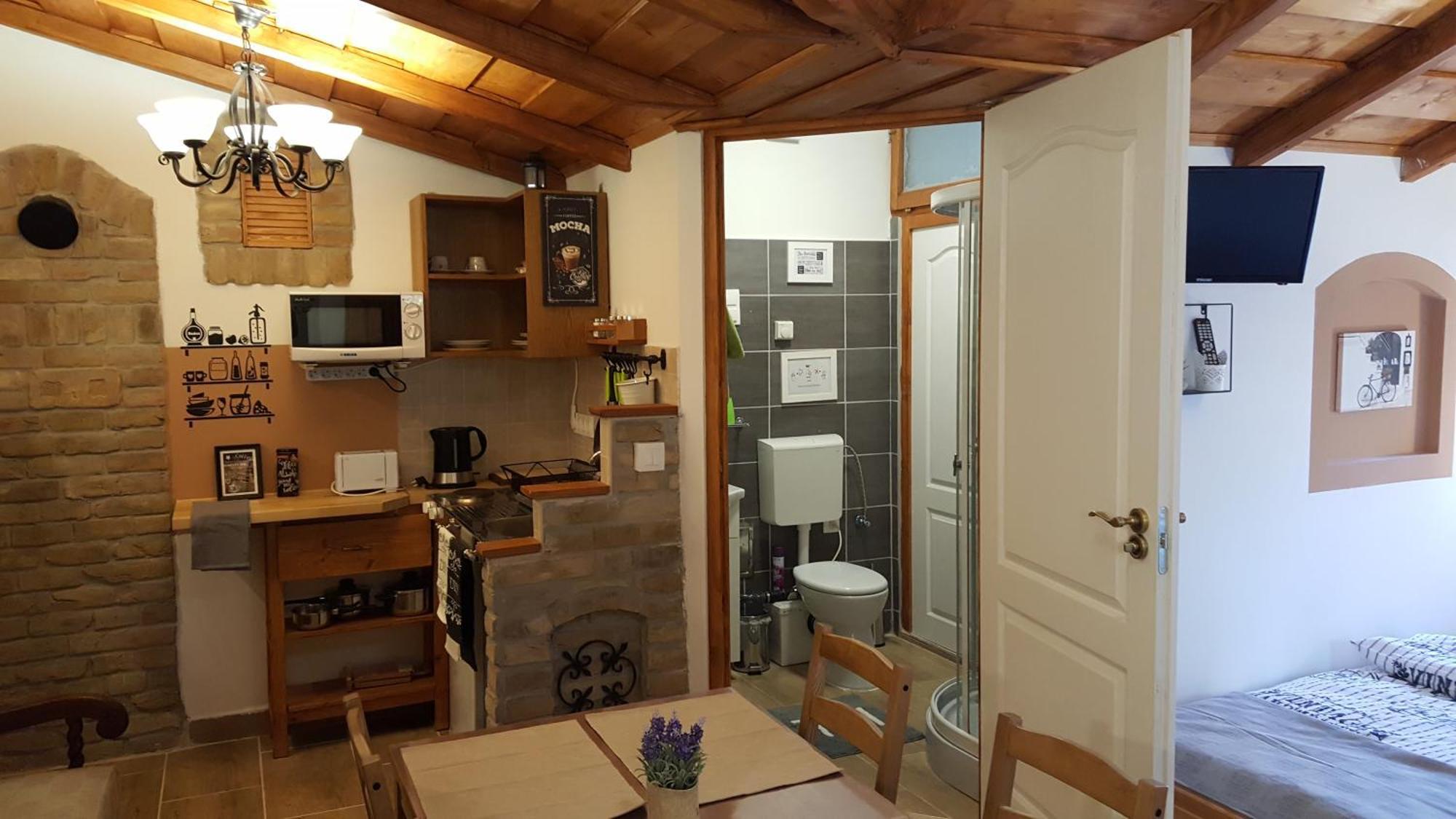 Mendei Vendeghaz Appartement Buitenkant foto